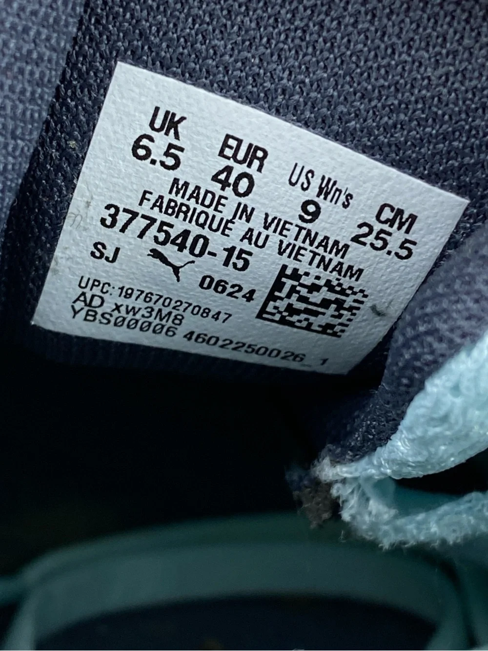 Puma Magnify Nitro 2 Light Blue Fizzy Apple Running Shoe 377540-15 Women Size 9